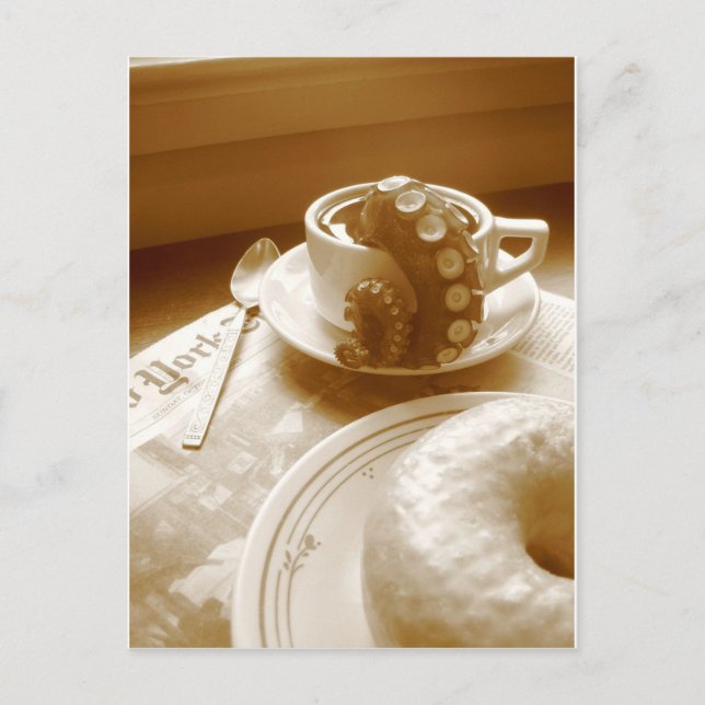 Postal desayuno (Anverso)