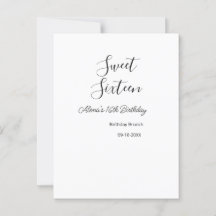 Desayuno brunch por cumpleaños sweet sixteen 16 cu