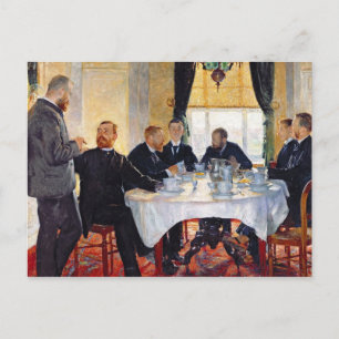 Postal Desayuno en Blankenberghe