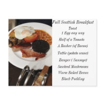 Desayuno escocés completo