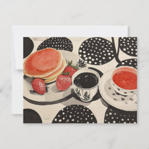 Postal Desayuno matutino