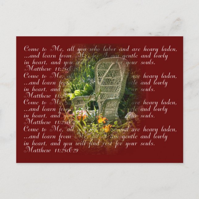 Postal Descansa por tus almas... (Anverso)