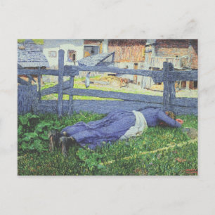 Postal Descanse en la sombra