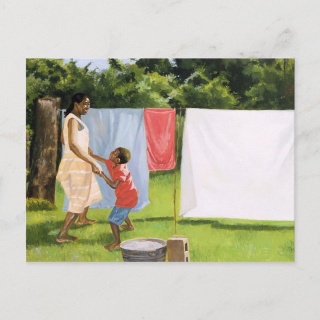 Postal Descanso por la tarde 2000 (Anverso)