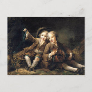 Postal Descendientes del Duc de Bouillon - Francois Droua