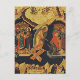Postal Descenso de Cristo al Hades Resurrección de Jesús