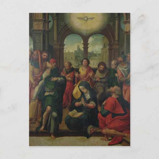 Postal Descenso del Espíritu Santo (Anverso)