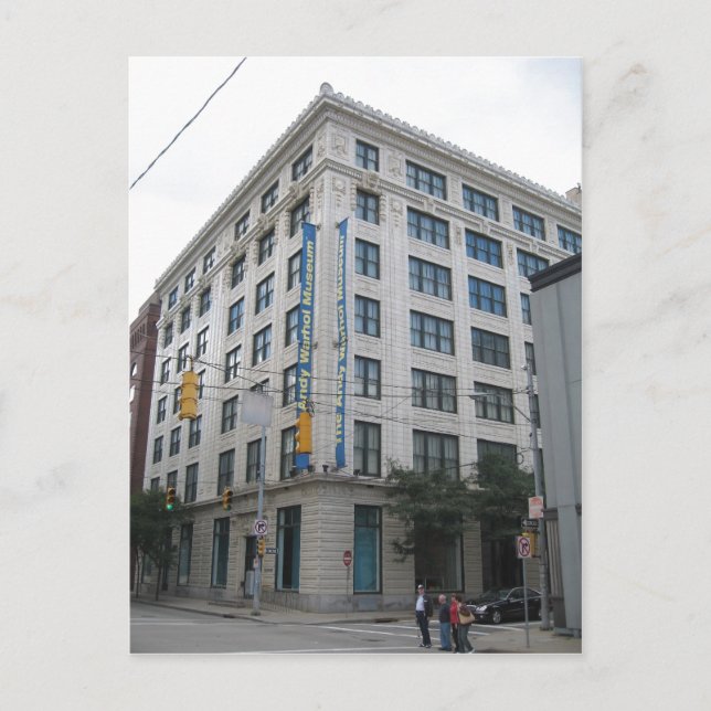 Postal Descripción El Andy . Museo en Pittsburgh, (Anverso)