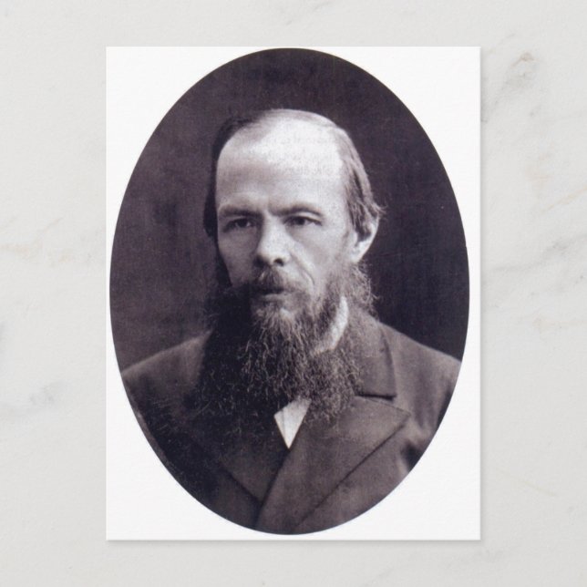 Postal Descripción Foto de F. Dostoevsky : Suomi: Fjo (Anverso)