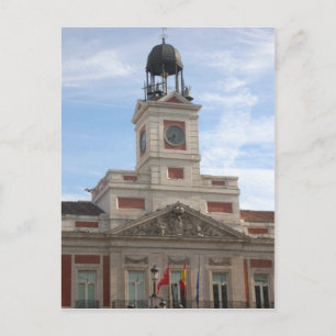 Postal Descripción Madrid España, Puerto del Sol original