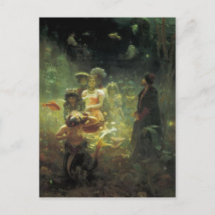 Postal Descripción resumida Sadko en el Kingdo submarino