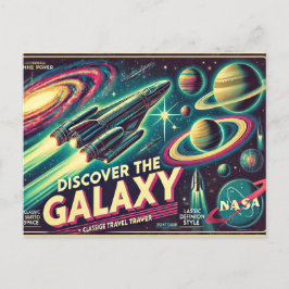 Postal "Descubre la galaxia"