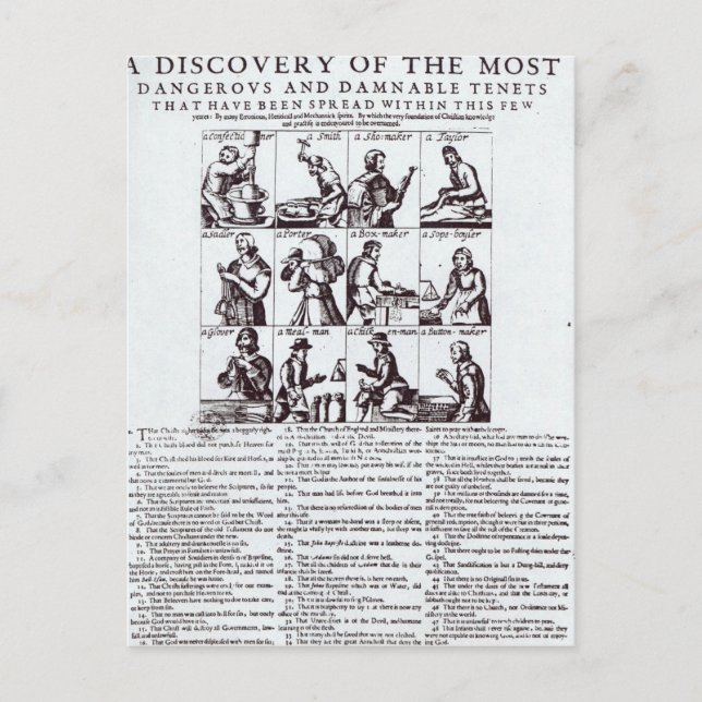 Postal Descubrimiento de los más peligrosos (Anverso)