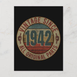 POSTAL DESDE 1942 ANTIGÜEDAD TODAS LAS PIEZAS ORIGINALES