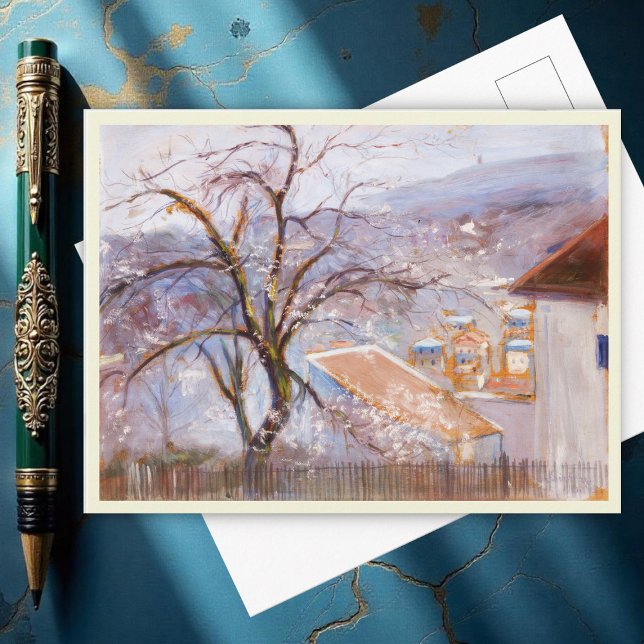 Postal Desde las afueras de París, Hugo Simberg (Subido por el creador)