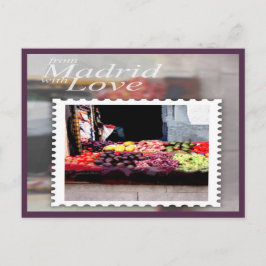 Postal Desde Madrid con amor