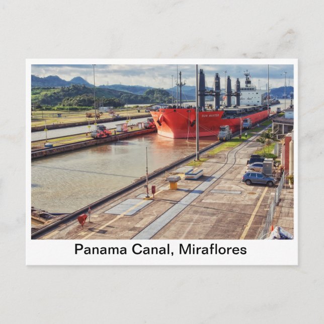 Postal desde Panamá City Panamá (Anverso)