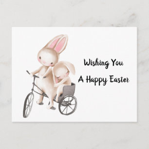 Postal Deseándole una Feliz Pascua