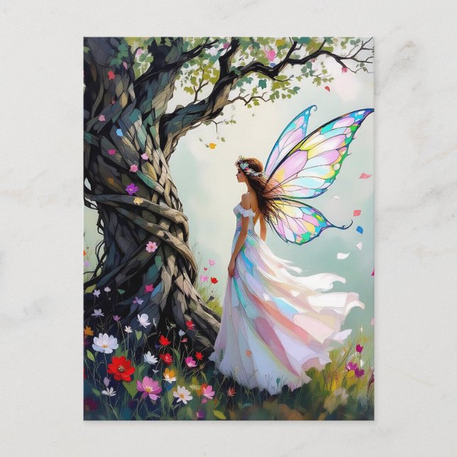 Postal Deseándote un día lleno de magia | Amistad (Anverso)