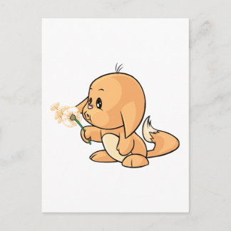 Postal Desear Kacheek anaranjado