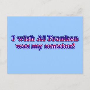 Postal Desearía Que Al Franken Fuera Mi Senador