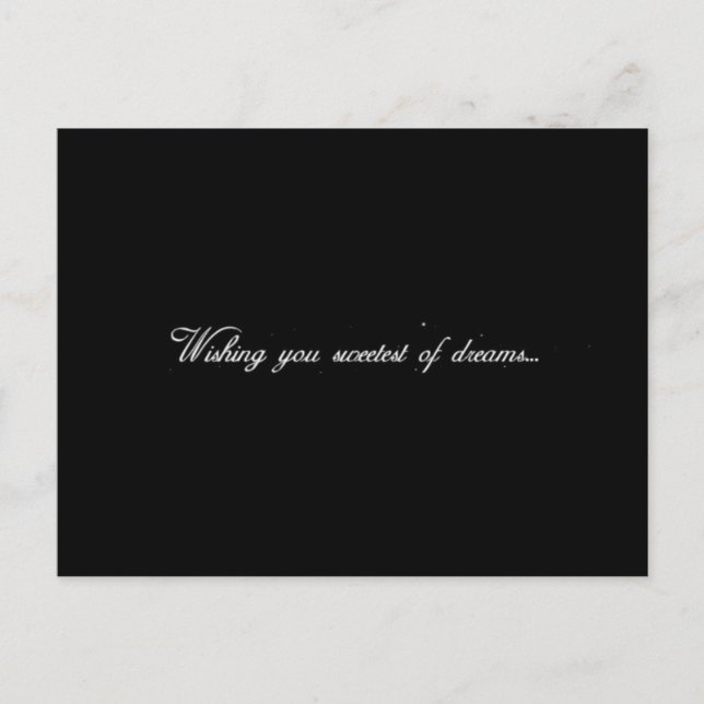 POSTAL DESEARTE LA MÁS SUAVE DE SUEÑOS BUENA NOCHE EXPRE (Anverso)