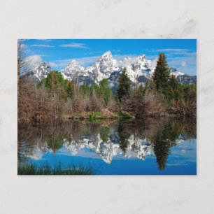 Postal Desembarco de Schwabacher, Grand Teton