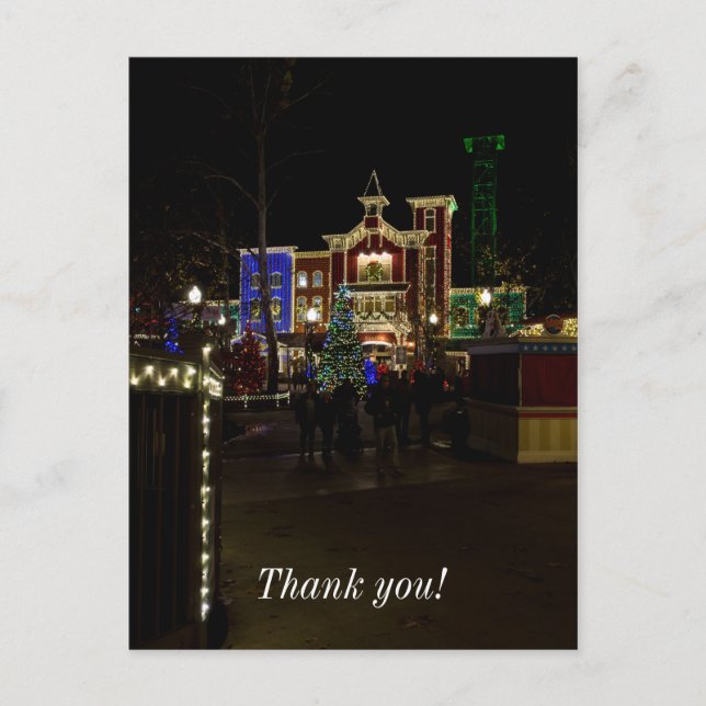 Postal Desembarco del Bombero en Navidad (Anverso)