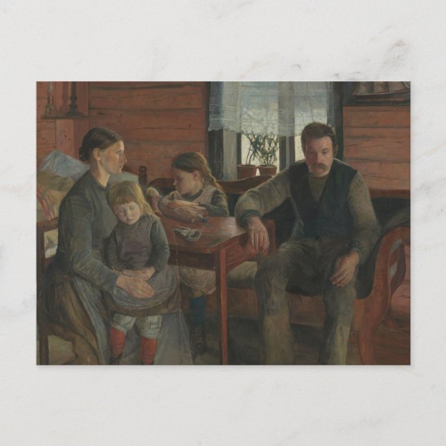 Postal Desempleado (Anverso)