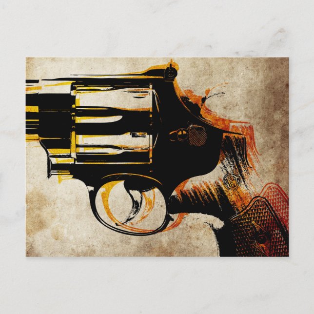 Postal Desencadenador de Revolver (Anverso)