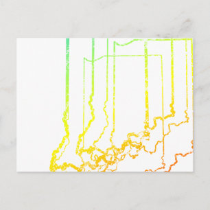 Postal desenfoque de indiana