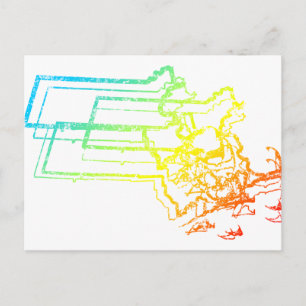 Postal desenfoque de massachusetts