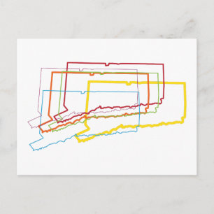 Postal desenfoque del orgullo de conexión