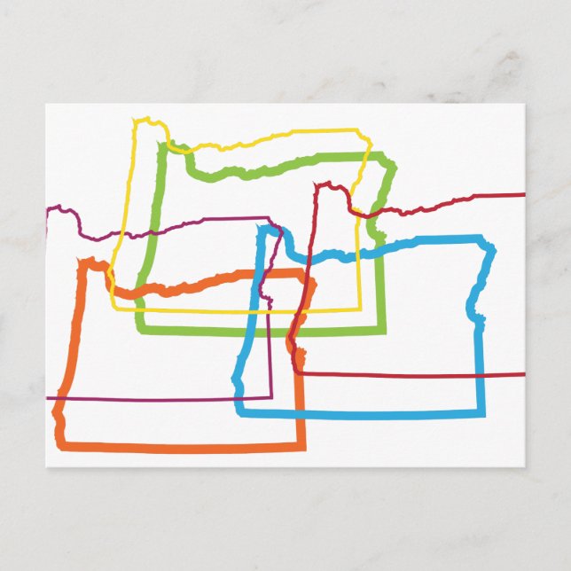 Postal desenfoque del orgullo orginal (Anverso)