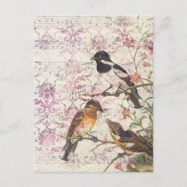 Postal Desenlace de la época de las aves vendidas