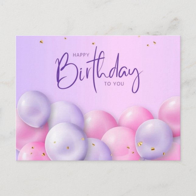 Postal Deseos Alegres: Una Celebración Tradicional de Cum (Anverso)