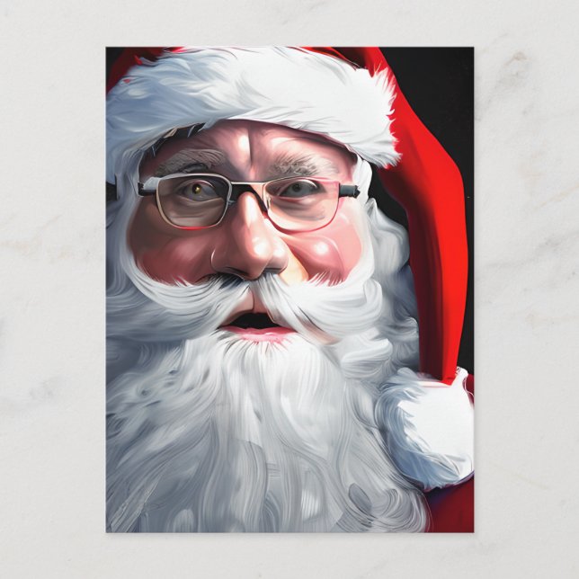 Postal Deseos Cálidos, Navidad Personalizada (Anverso)