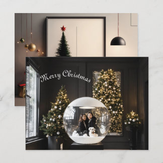 Postal ¡Deseos cálidos y alegría festiva! 🎄 Feliz Navida