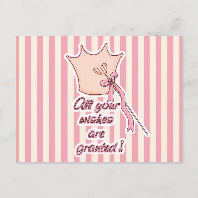 Postal Deseos Concedidos (Anverso)