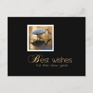 Postal deseos de cisne