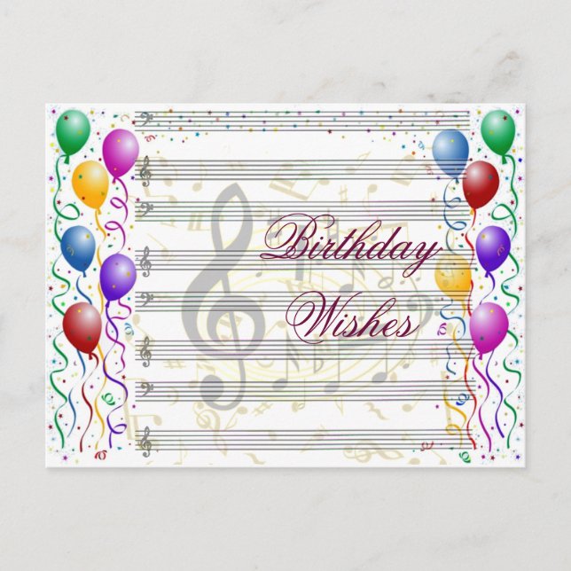 Postal Deseos de cumpleaños_ (Anverso)