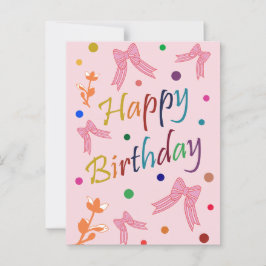 Postal Deseos de cumpleaños