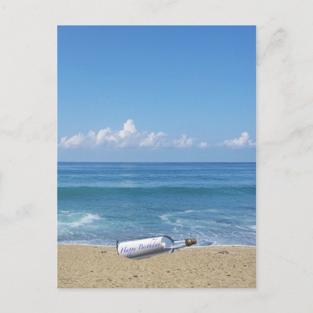 Postal Deseos de cumpleaños atrasados (Anverso)