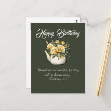 Deseos de cumpleaños cristianos Mateo 5:7