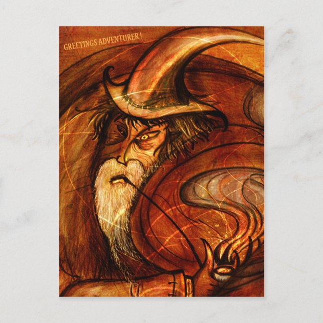 Postal Deseos del asistente (Anverso)