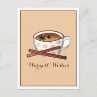 Deseos más cálidos Masala Chai Copa de Té en India