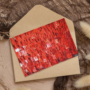 Postal Deseos rojos
