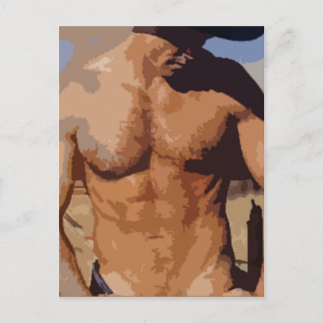 Postal Desert Cowboy (Anverso)