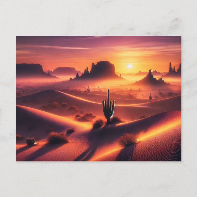 Postal Desert Dusk (Anverso)