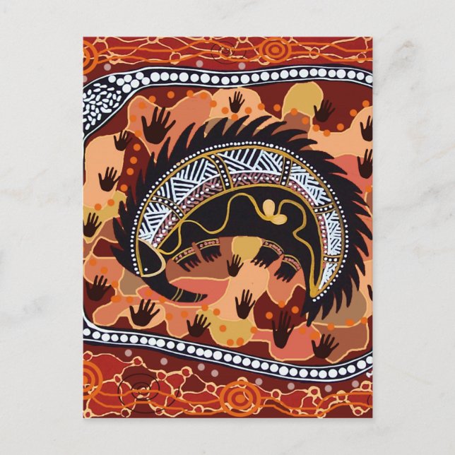 Postal Desert Echidna Dreaming (Anverso)